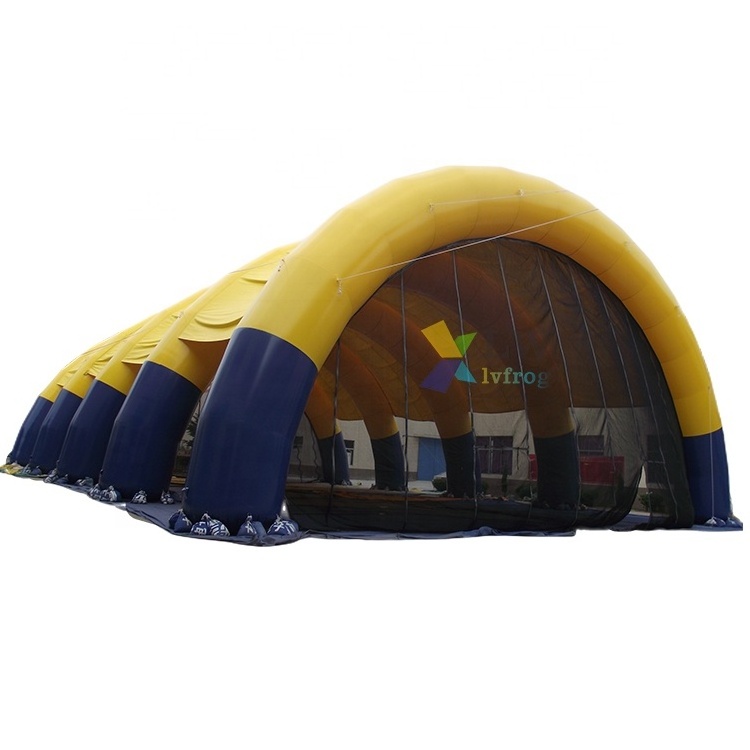 Giant inflatable game football field cover / air dome tent tennis court tent inflatable sport tent