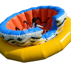 Commercial air viking inflatable totter,  inflatable air disco pang pang bounce for kids