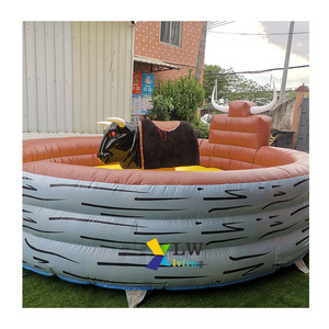 hot sale mechanical Bull Ride machine inflatable mechanical rodeo bull inflatable adult games mechanical bull riding