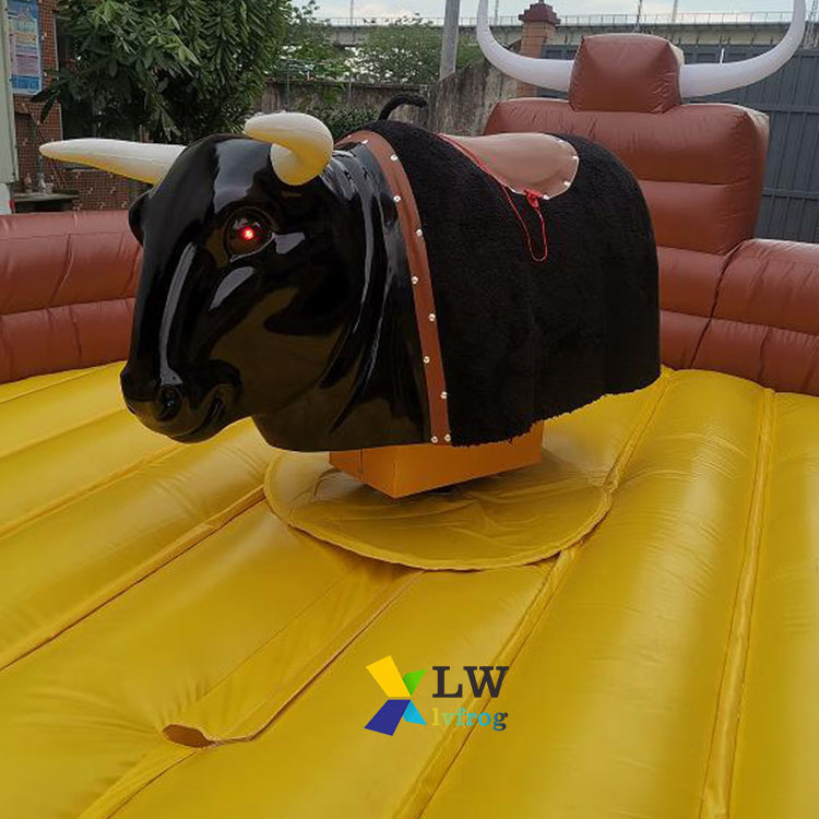 hot sale mechanical Bull Ride machine inflatable mechanical rodeo bull inflatable adult games mechanical bull riding