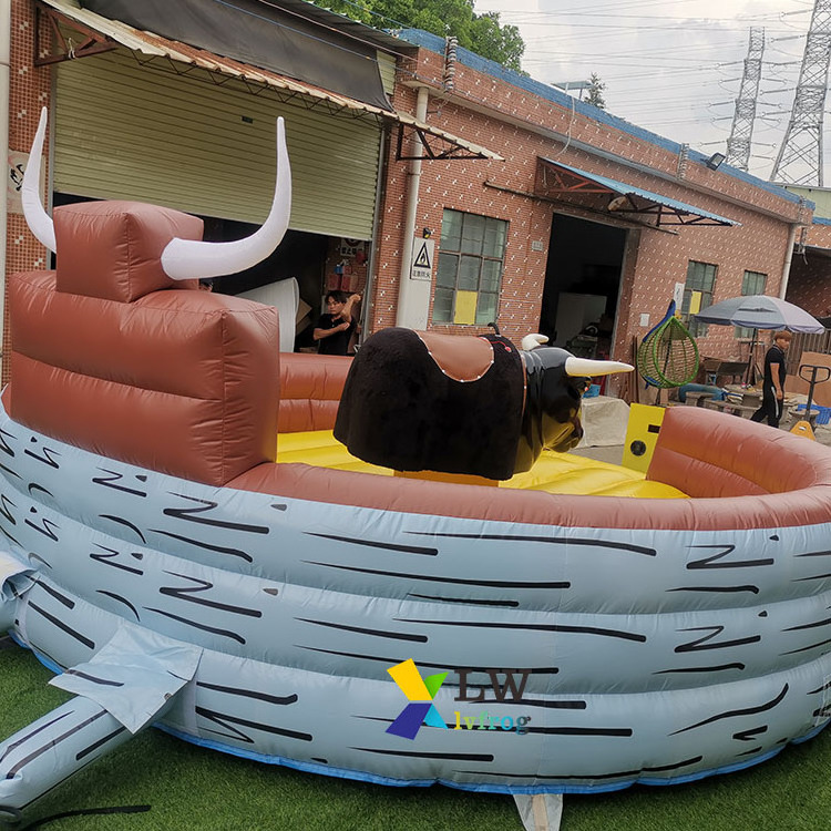 hot sale mechanical Bull Ride machine inflatable mechanical rodeo bull inflatable adult games mechanical bull riding