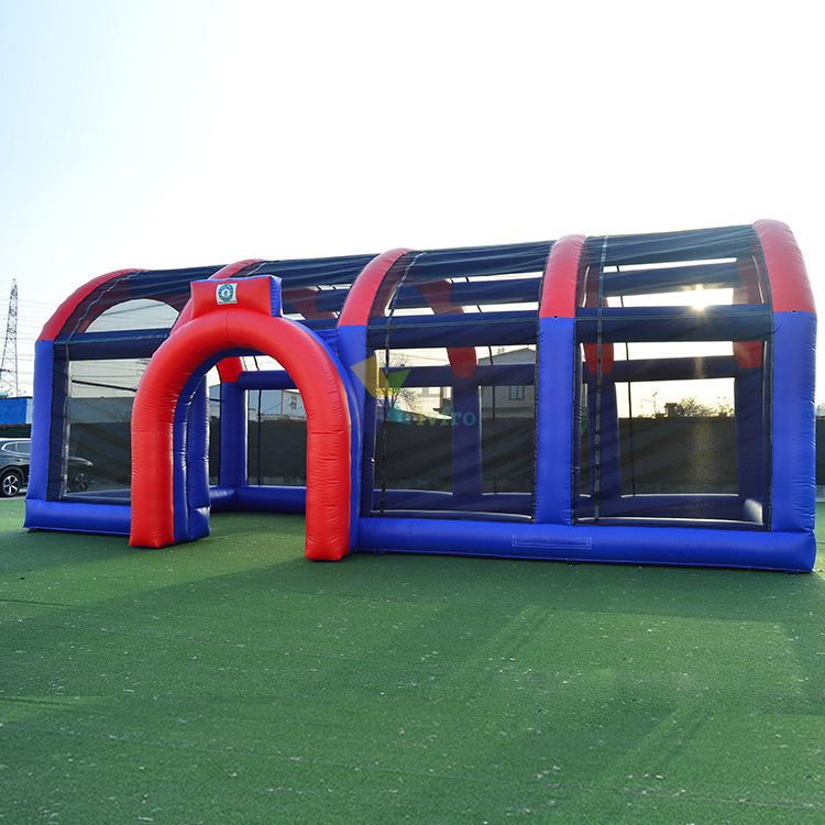 Large Cheap Inflatable Paintball Arena Durable Bunker Arena Structure Dodgeball Game Inflatable Paintball Bunker Tent