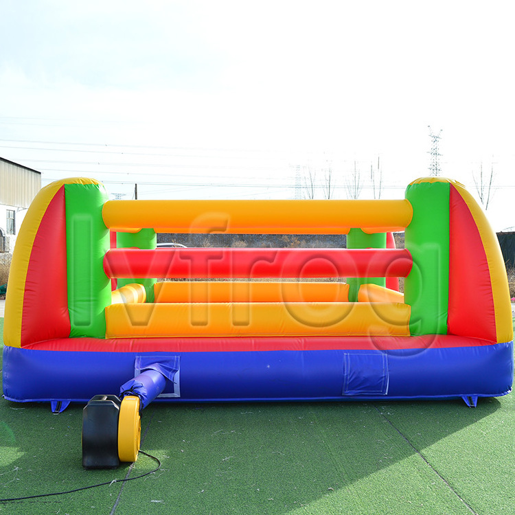 Commercial PVC battle zone wrestling games sport arena bounce house inflatable boxing ring for kids