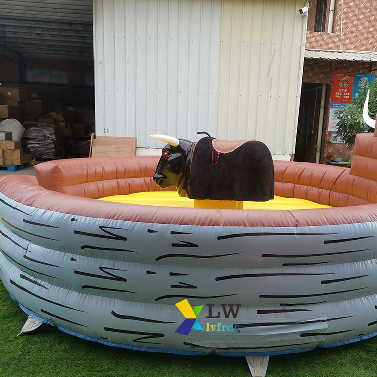 hot sale mechanical Bull Ride machine inflatable mechanical rodeo bull inflatable adult games mechanical bull riding