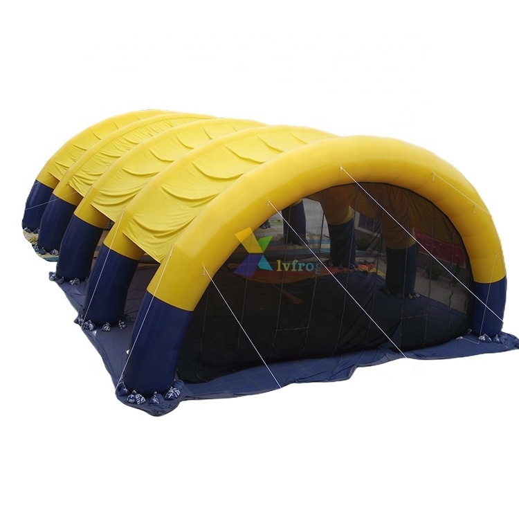 Giant inflatable game football field cover / air dome tent tennis court tent inflatable sport tent