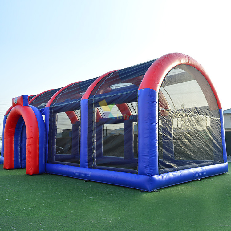 Large Cheap Inflatable Paintball Arena Durable Bunker Arena Structure Dodgeball Game Inflatable Paintball Bunker Tent