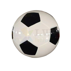 Factory price Huge PVC Inflatable Football / Soccer ball Inflatable Giant Volleyball Balloon For Advertising