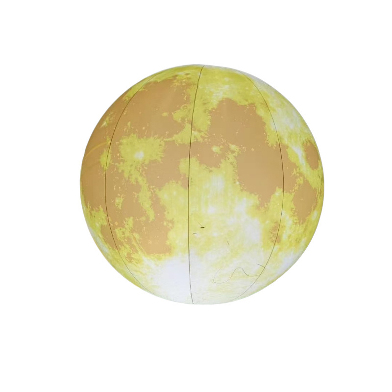 Large Inflatable Sun Inflatable Solar System LED Planet Balloon for Educational Institution Planetarium Store Club Decoration