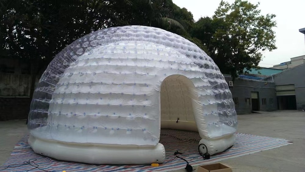 White Inflatable Golf Dome Tent for Outdoor Sport  Wholesale Nightclub Inflatable Advertising Tent  Marquee Igloo for Outdoor