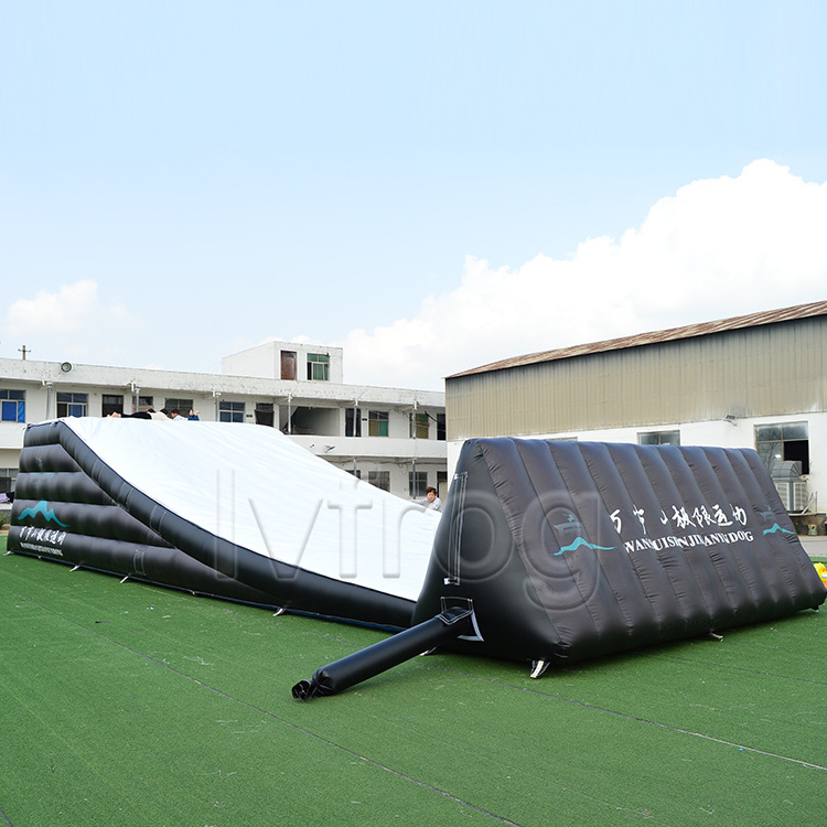 Commercial Extreme Sports Trampoline Park Jumping Air Bag Landing Ramp Inflatable Airbag Landing BMX