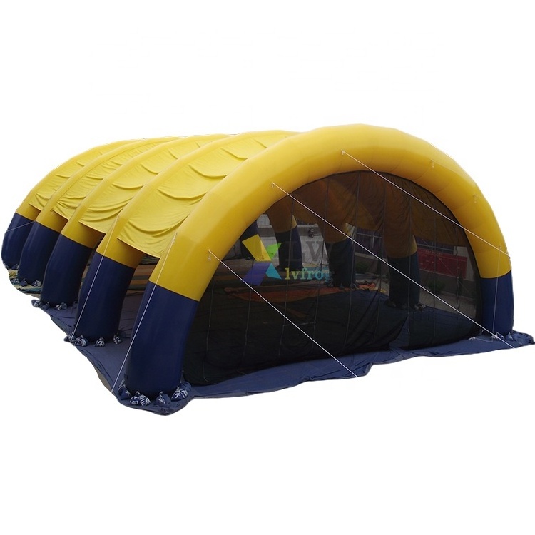 Giant inflatable game football field cover / air dome tent tennis court tent inflatable sport tent