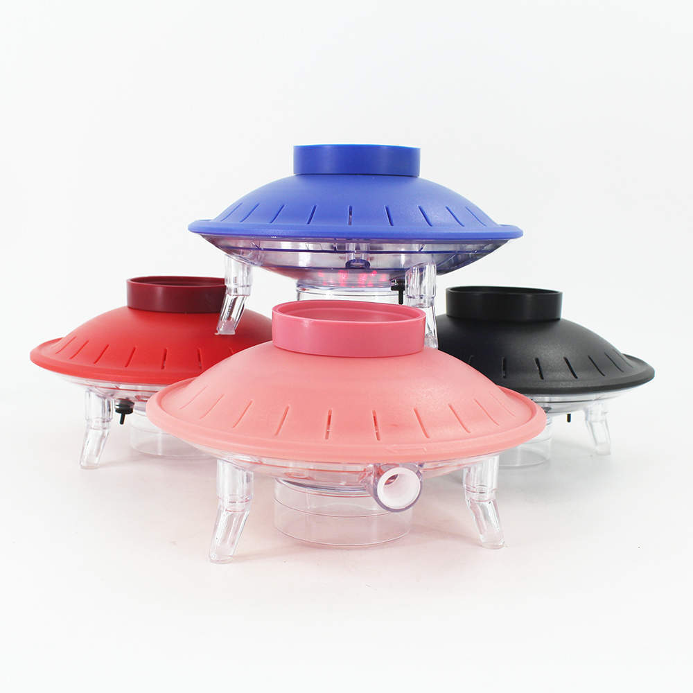 Lvhe New Design Wholesale Acrylic UFO Electric Hookah