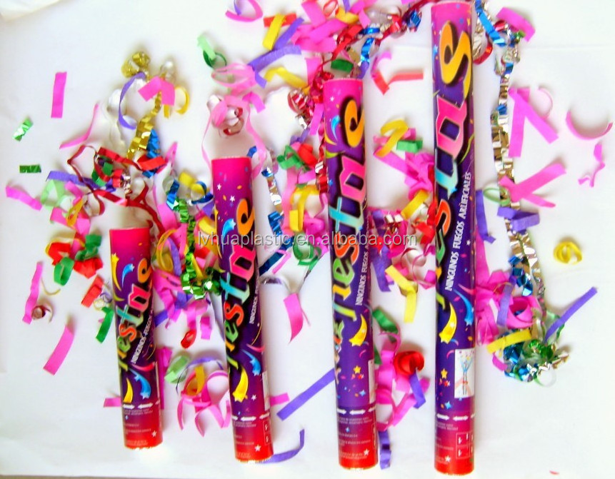 Factory Supplied Wholesale Wedding Streamer Party Poppers For Wedding Celebration