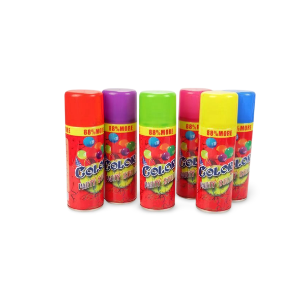 Customized Non-flammable Color Party Silly Party String Spray