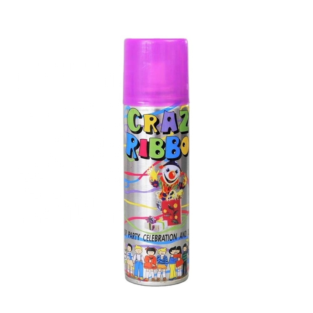 The New Listing Hand Spray Non-flammable Party Supplies Crazy Ribbon Spray