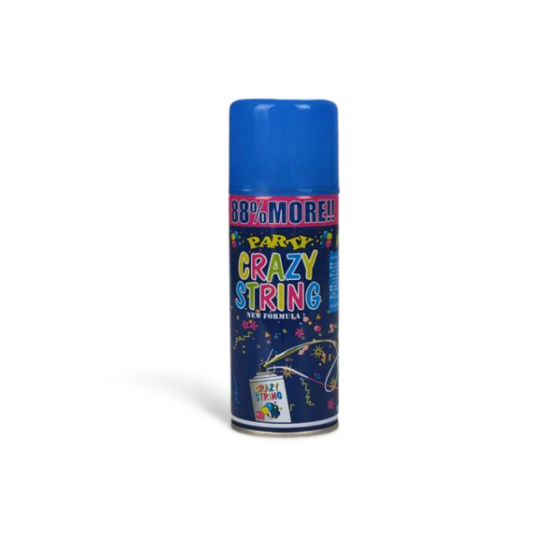 wholesale eco-friendly 250ml colorful Non-flammable crazy string silly spray for Party Celebration