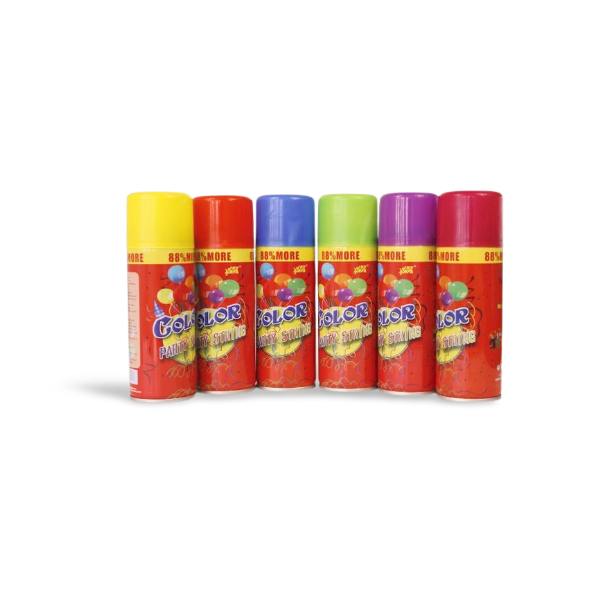 Customized Non-flammable Color Party Silly Party String Spray