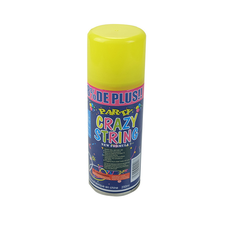 Factory Price Environmental Protection MultiColor Silly Party String Spray