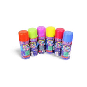 Cheap Wedding Party Halloween Crazy Colorful Silly String Spray