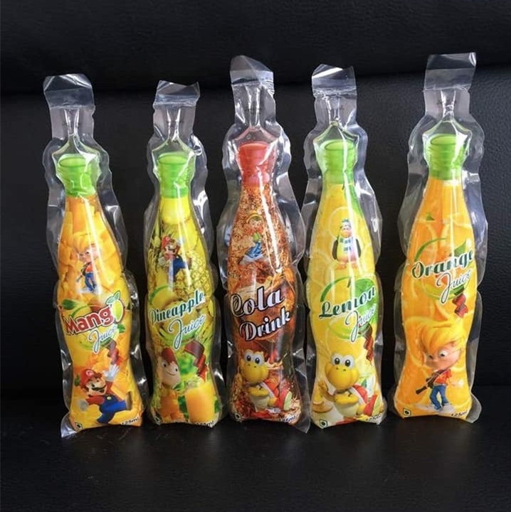 Bottle shape sachet water juice drink bag pouch filling sealing packing machine pure water liquid filling sealing machine