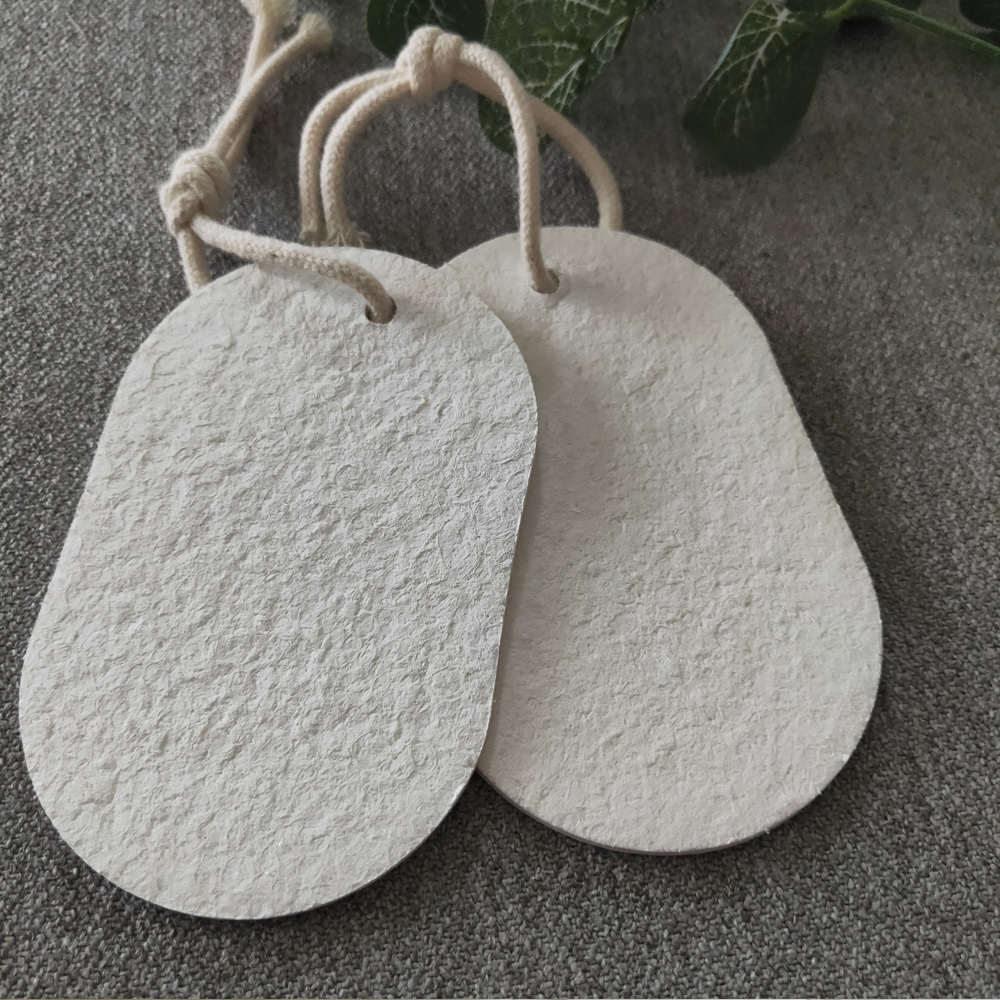 Best Selling Eco Friendly Gifts White Bath Shower Facial Compressed Wood Pulp Cotton Cellulose Sponge