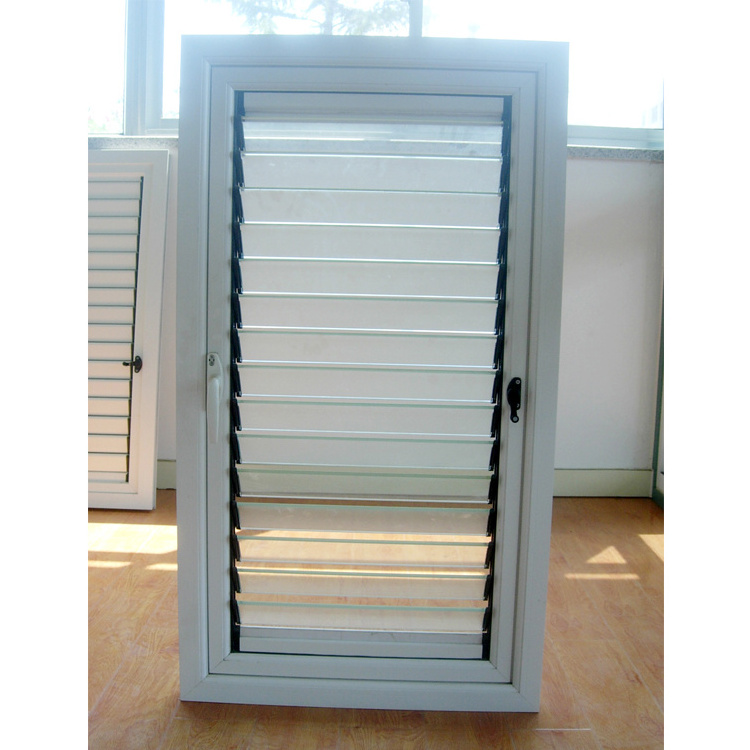 High Grade Hurricane Impact Double Pane Folding Door Window Inward Swing Casement Window Horizontal Pivot Windows