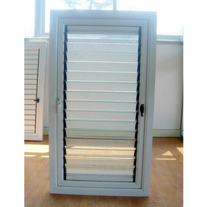 High Grade Hurricane Impact Double Pane Folding Door Window Inward Swing Casement Window Horizontal Pivot Windows