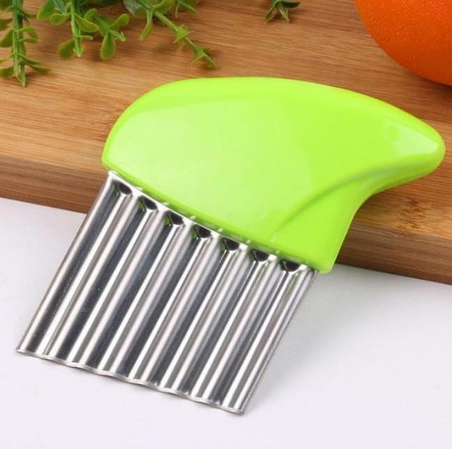 Mascot Multifunction Vegetable Chopping Cutter Stainless Steel Potato Chip Crinkle Cutters Commercial French Fry Maker Cooking T