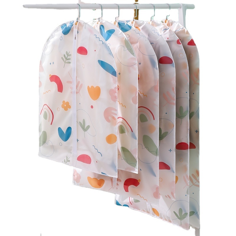 Mascot Andeya Stock Printing Eva Hanging Closet Storage Bag Garment Suit Cover