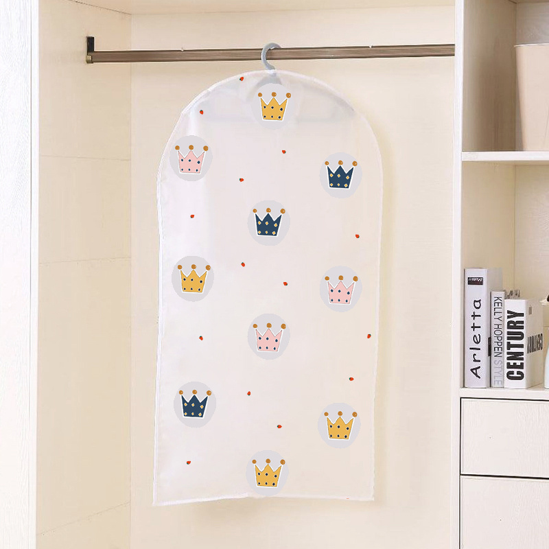 Mascot Andeya Stock Printing Eva Hanging Closet Storage Bag Garment Suit Cover