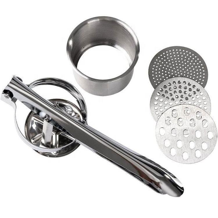 Mascot Hot potato garlic crusher stainless steel fruit and vegetable tool ricer