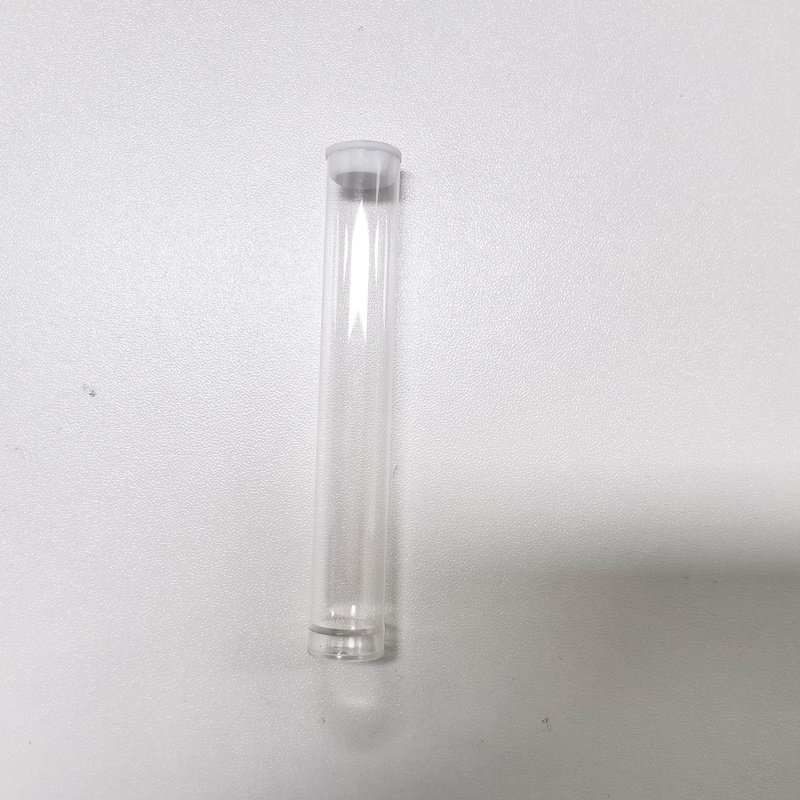 USA Best Selling In Stock Support Custom Size Clear 0.5ml 1ml Cartridge Package Small Transparent PVC PC Plastic Tubes Packaging