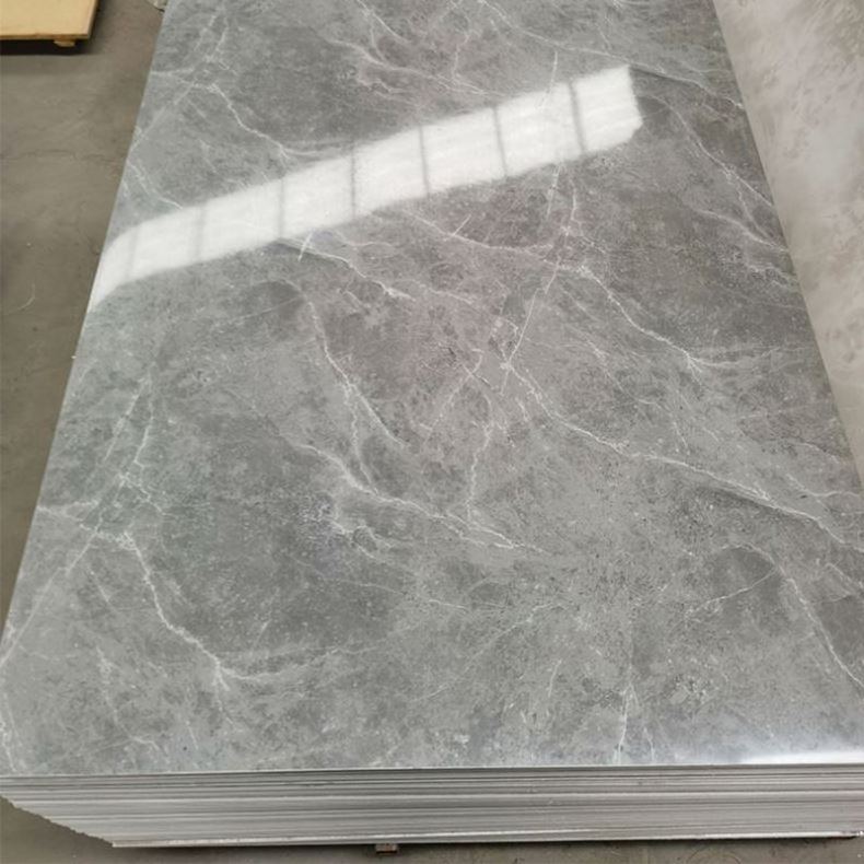 Factory wholesale pvc uv marble sheet wall panel/uv coating pvc marble sheet for home decoration