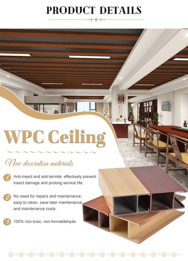 Direct Factory Supply Ceramic Ceiling Tiles with Matt Finished for Bathroom and Kitchen Decoration WPC ceiling