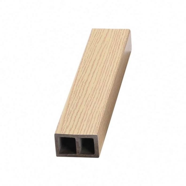 WPC timber tubes wood facade waterproof anti-UV factory wholesales good quality cheap price wpc top column