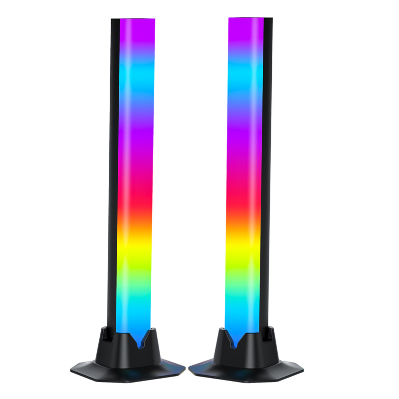 New Design 12 Scene Music Modes Ambient Light Smart Rgb Game Led Flow Light Bar Smart Light Bars with App Control