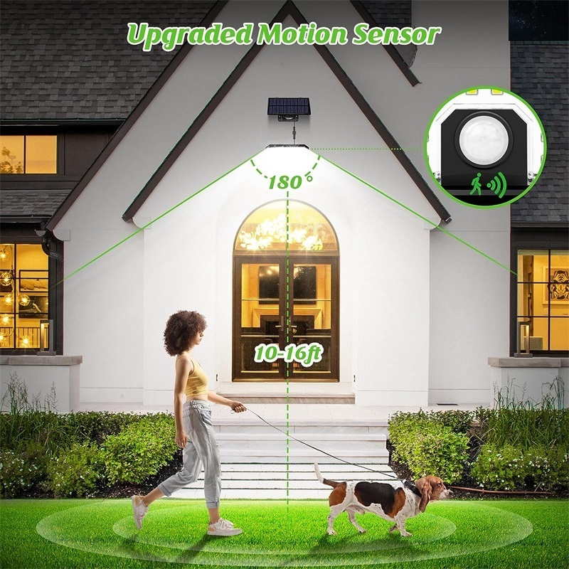 Modern Solar Led light Waterproof Garden Yard Pathway Decoration Home Light Indoor Outdoor Solar Wall Light