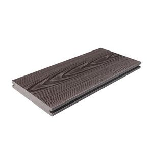 3D Wood Grain Texture Wpc Composite Decking Boards