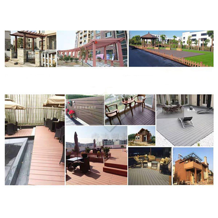 Co-extruded  WPC Composite Decking Boards For Outdoor Floor Covering Lvsenwood Factory On Sale