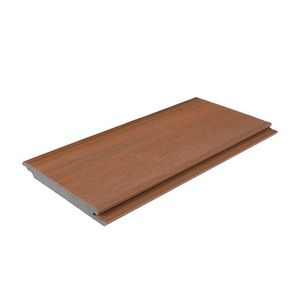 Unifloor Co-Extrusion Decorative Teak Color Wood Plastic Composite Wall Panels,Wood grain surface wpc wall cladding