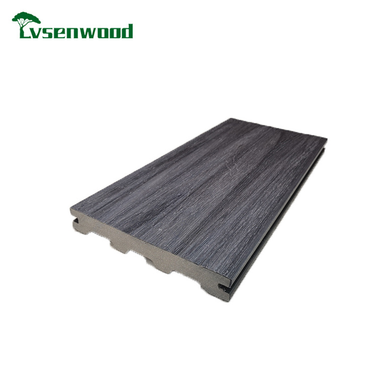 Eco-friendly Outdoor Flooring Wpc Decking 100% Pvc Solid Composite Deck with high quality