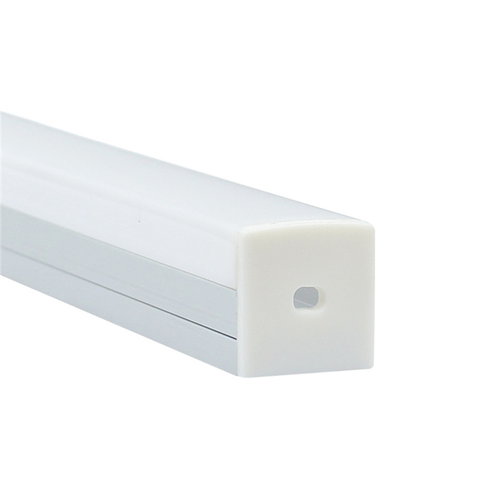 LS-064 Aluminum 6063 Industrial T-Slot Recessed Aluminum Extrusion Profile For LED Strips Lights