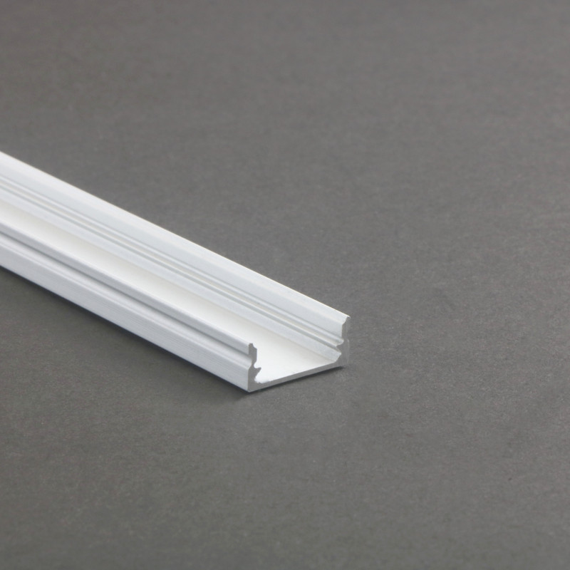 Aluminum and pc diffuser extrusion body material recessed aluminum led profile for strips