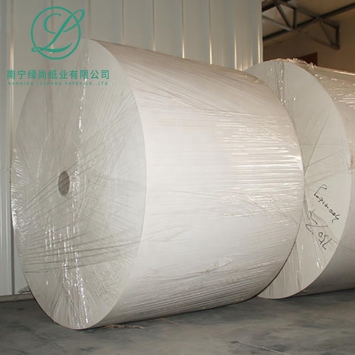 Virgin Specialty Paper Pe Coated Paper Waterproof Roll Beverage  Wood Pulp Sheets paper cup roll raw materials