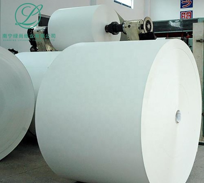 Virgin Specialty Paper Pe Coated Paper Waterproof Roll Beverage  Wood Pulp Sheets paper cup roll raw materials