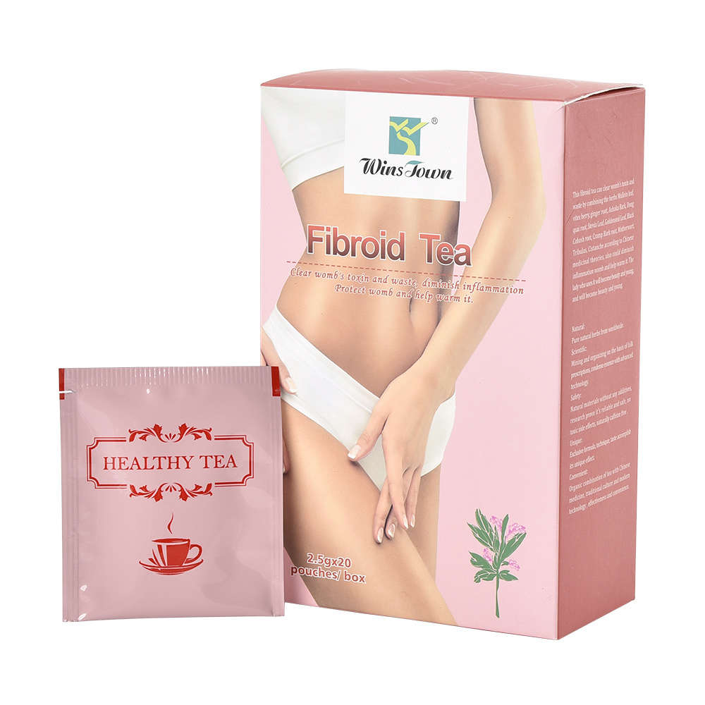 Customized private label womb detox health care tea natural organic herbal fibroid tea for women