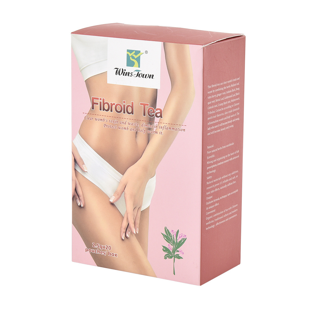 Customized private label womb detox health care tea natural organic herbal fibroid tea for women