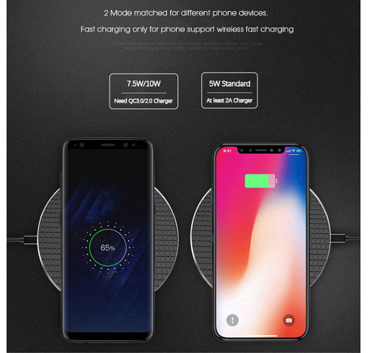 Hot Selling Rohs Wireless Charger For Smartphone, New Product Wireless Charger Free Sample