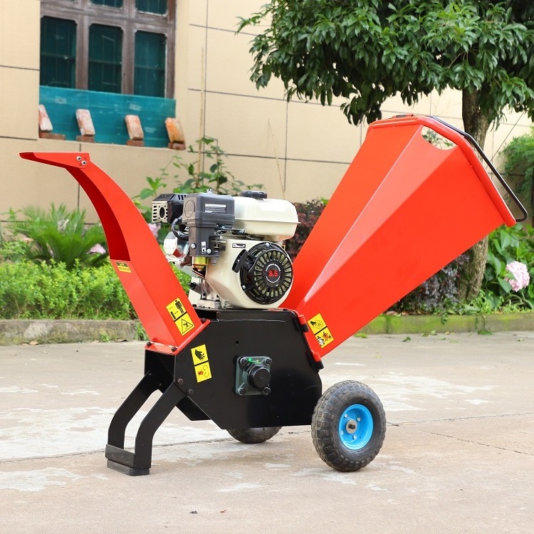 Household Use Gs100 Model 6 Inch 8 Inch Small Garden Branch Chopper 6.5hp 18hp 25hp 40hp Tree Machine Wood Chipper 15hp