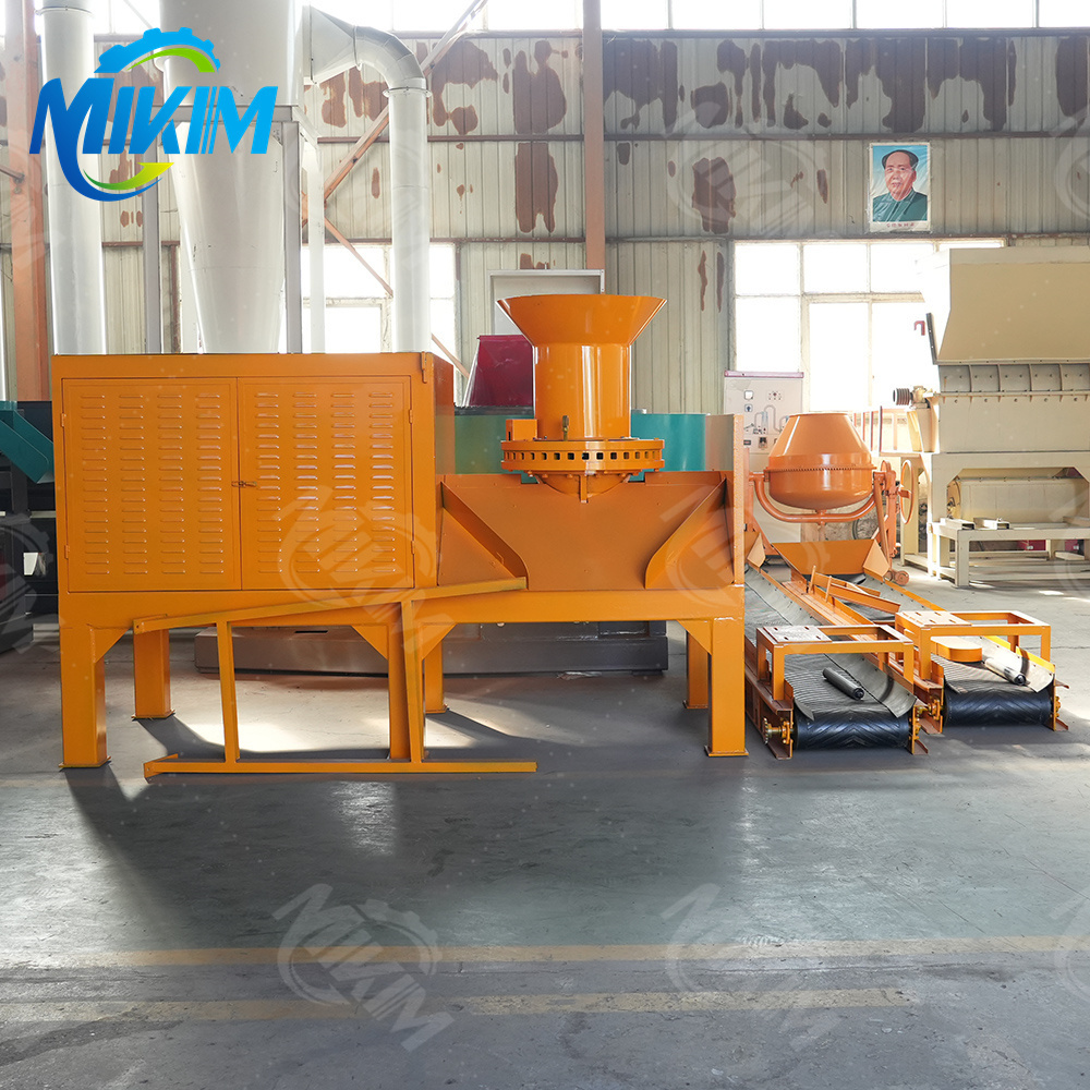 Automatic Alfalfa Hay Cube Briquette Press Machine Wheat Straw Cube Pellet Making Machine